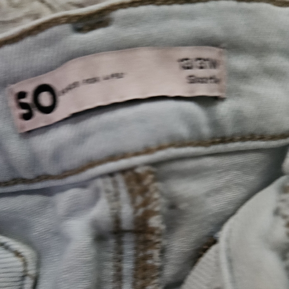 Denim Shorts Bundle of 3 - Vervet, No Boundaries, SO - Sizes L / 11 / 13 - Picture 5 of 9